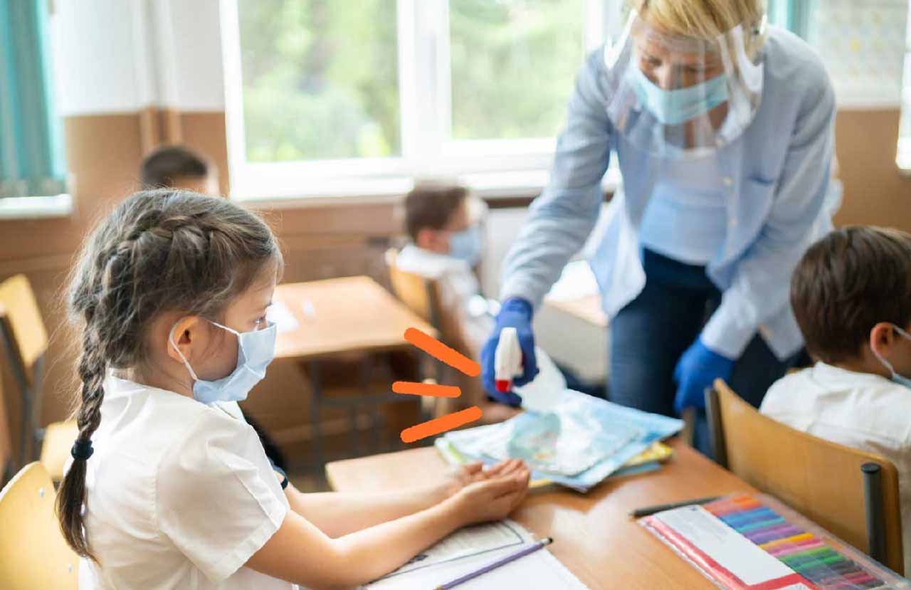 Consejos para que tus hijos eviten el contagio al regresar al aula